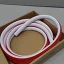 Flexible Quarter Round Molding 118 Inch Peel and Stick Quarter Round Trim Bendable Molding Trim for FloorBathtubCountertopsWhite