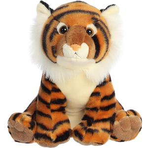 Aurora® Cuddly Husky Stuffed Animal - Cozy Comfort - Endless Snuggles - Gray 14 Inches, Tiger