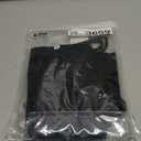 Marvmys Womens Cotton Sleeveless Nightgown Spaghetti Strap V Neck Full Slip Sleep Dress with Pockets (Small, Black)