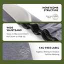 BAMBOO COOL Men's Ultra Breathable Underwear,No Riding Up Boxer Briefs with ComfortFlexible Waistband,Multipack (M)