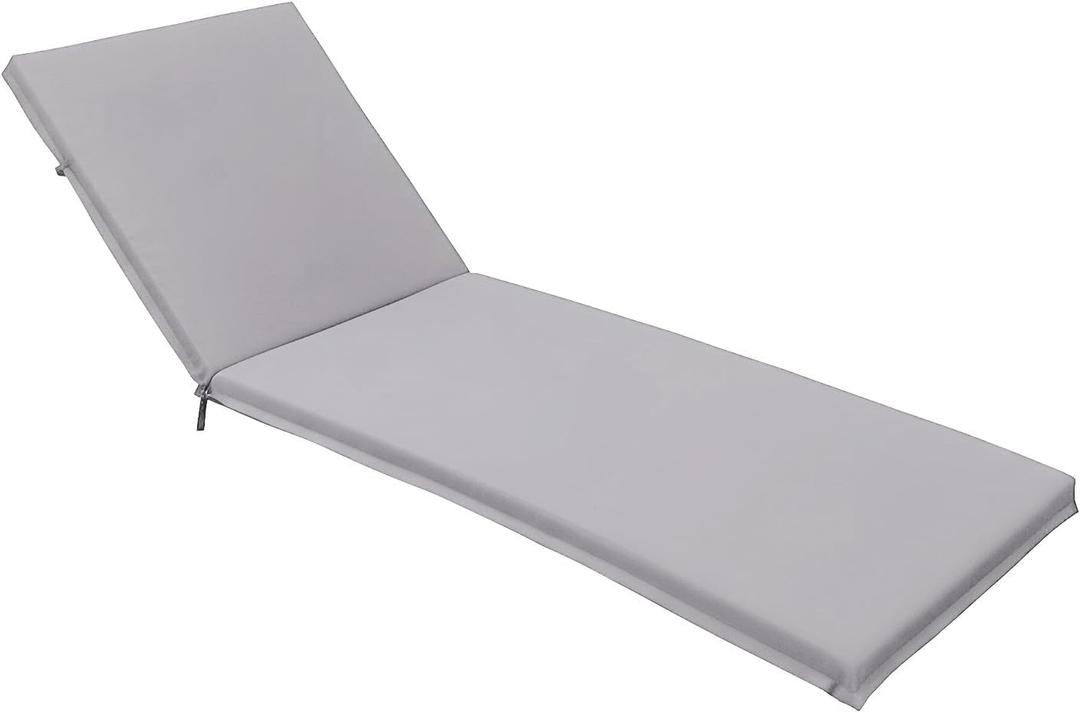 Outdoor Chaise Lounge Chair Cushion 76 x 22.8 x 2.4 Inches Waterproof Replacement Cushions for Outdoor Patio Furniture Pool Lounge