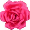 Rose Brooches and Pins Elegant Charming Large Flowers Pins Shawl Clips Duckbill Clips Wedding Prom Banquet Party Jewelry Gift