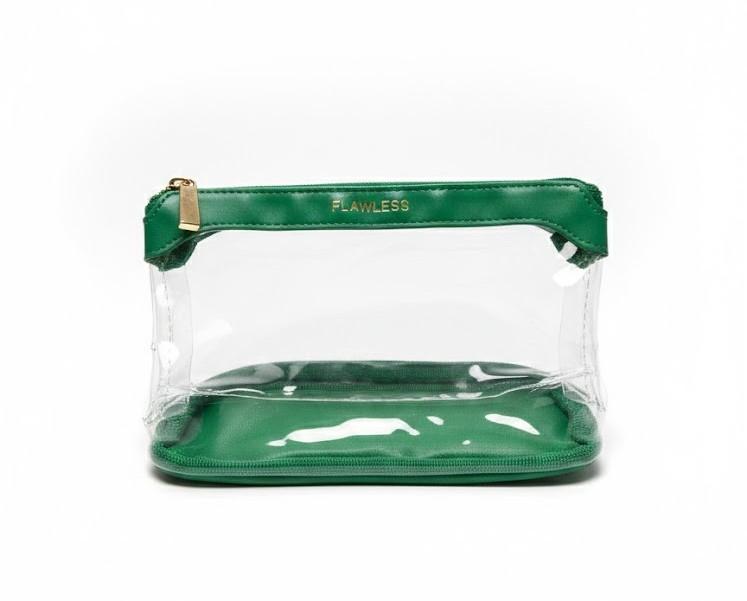 Flawless Transparent Pouch - Green