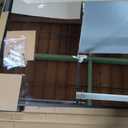 Delma Full Length Mirror with Stand, Black Floor Mirror