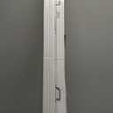 Reinforced 42" Extra Tall x 75" Wide Retractable Baby Gates with Support Rods - Prevent Crawling Under Extra Tall Pet Gate Indoor Mesh Baby Gates for Dogs Outdoor Retractable Gate, Gray