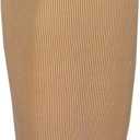 Truform Lymphedema Compression Arm Sleeve, 20-30 mmHg Post Mastectomy Support, Dot Top Grip Band, Beige, Large
