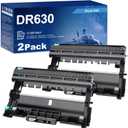 Ankink DR630 Compatible Drum Unit (Not Toner) Replacement for Brother DR-630 DR660 660 for MFC-L2700DW L2720DW L2740DW HL-L2300D L2320D L2340DW L2360DW L2380DW DCP-L2540DW Laser Printer,2 Pack