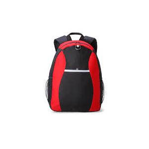 Laptop Backpack Red/Black –Compartment – Multiple Organizer Pockets, 2 pcs