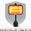 Xislet Golf Cart Electric Heater [2-Second Quick Heat] 400W Quiet & Safe Carbon Fiber Golf Cart Heater, Easy to Install Battery Powered Heater, Stable Fit 48V Club Car/Yamaha/EZGO