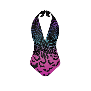 One Piece Bathing Suit for Women Custom Tummy Control Bathing Suits Trendy Summer Beach Wear, Size L