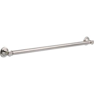 Delta Traditional (1-Pack) 36' Shower Grab Bar ADA Compliant Brilliance Stainless Steel 450 lb Capacity Bathroom Safety Handle for Shower, Tub | Wall Mount Balance Assist, Handicap Grip 41636-SS