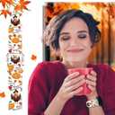 22mm Holiday Christmas Thanksgiving Watch Band Compatible with Samsung Galaxy Watch 46mm/Galaxy watch 3 45mm/Gear S3 Classic/Frontier Replacement Watch Strap