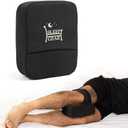 Sleep Gear Knee Zzz Pillow: Doctor-Designed Knee Sleeve & Foam Pillow for Side Sleepers - Compact, Ergonomic Design with Washable Cover for Sciatica & Back Pain Relief (Strap)