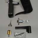 Yale Assure Lever, Black Suede Wi-Fi Connected Touchscreen Smart Keypad Door Lock with Handle for Front Entry Door, YRL226-WF1-BSP