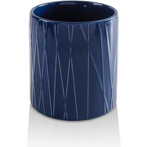 Kitchen Utensil Holder, Large Ceramic Utensil Crock, Deep and Stable, Containers for Household or Kitchen Use (Aegean) Kitchen Utensil Holder, Large Ceramic Utensil Crock, Deep and Stable, Containers for Household or Kitchen Use (Aegean)