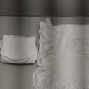 Bedsure Ruffle Pillow Cases Queen Size Set of 2, White Ruffled Pillow Shams, Double Brushed Microfiber Ruffled Pillow Covers with Envelope Closure, 20" x 30"