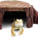 Aquarium Tank Accessories, Safe & Comfortable Hide, Reptile Hideout, Tortoises, Lizards, Hamster House