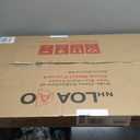 LOAAO Black Metal Framed Bathroom Mirror for Wall, 22X30 Inch Rounded Rectangle Mirror, Matte Black Bathroom Vanity Mirror Farmhouse, Anti-Rust, Hangs Horizontally or Vertically