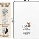 Funny French Bulldog Dog Hand Towels, Gifts for French Bulldog Lovers, Frenchie Mom Gifts Decorative Hand Towels for Bathroom Washroom Restroom, 16x24 Inch 151-a Bulldog