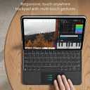ESR for iPad Air 11 inch Case with Keyboard M4/M3/M2 (2026/2025/2024), iPad Pro 11 & Air 5/4th Magic Keyboard Case, Easy-Set Floating Cantilever Stand, Precision Multi-Touch Trackpad, Black