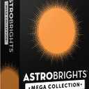 Astrobrights Mega Collection, Colored Cardstock, Bright Orange, 320 Sheets, 65 lb/176 gsm, 8.5" x 11" - MORE SHEETS! (91626)
