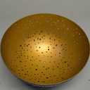 ALUCSET Small Dome Lamp Shades Set of 2, Metal Dome Light Bulb Cover, Clip On Lampshades for Ceiling Fixture, Table Lamp, Wall Light, Starry Night Light Shade, 8" Diameter x 4" Height