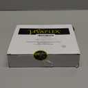 Vivaplex, 12, Clear, 15 ml (1/2 oz), Round Glass Jars, with Inner Liners and black Lids