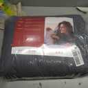 KAKABELL Grey Goose Feather Down Comforter Super King Size 120"x120"
