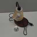 seenlast Candle Warmer Lamp with Timer Dimmer Adjustable Height, Electric Wax Warmer Vintage Home Decor for Scented Jar Candles,Birthday Gifts for Women (Walnut)