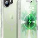 SPORTLINK Magnetic for iPhone 17 Case - IP68 Waterproof Full Body Heavy Duty Military Shockproof Dropproof 360 Sealed Rugged Cover for i Phone 17 6.3 Inch Frosted Clear Compatible with Magsafe