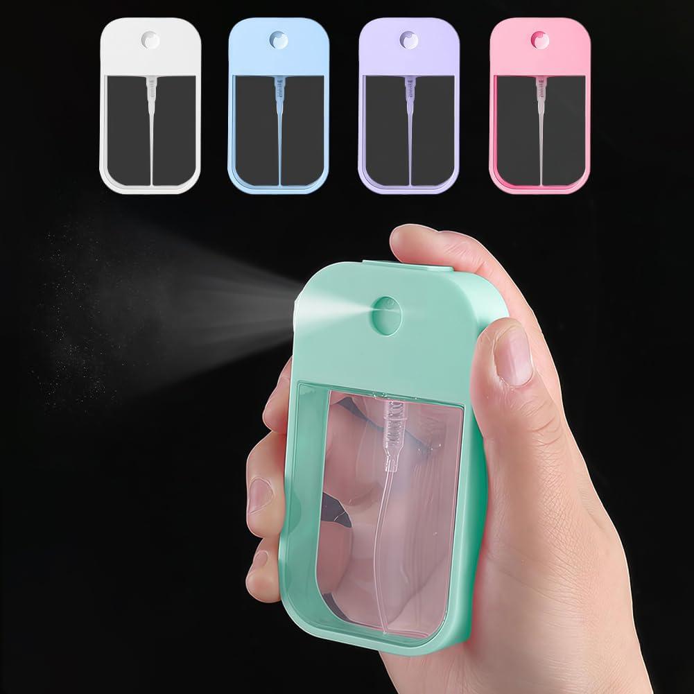 5Pcs Refillable Spray Bottle,Portable Card Spray Bottle,Pocket Refillable Perfume Bottles(45ml)