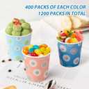 SIUQ 1200 Pack 3 oz Paper Cups, Disposable Bathroom Cups, Mini Mouthwash Cups, Small Cup 3 Ounce for Bathroom, Party, Picnic, BBQ, Travel(Daisy)