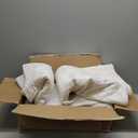 RECYCO Luxury Velvet Quilt Set Full Queen Size, Lightweight Velvet Comforter Set, Oversized Bedspread Coverlet Quilted Bedding Set, with 2 Matching Pillow Shams, for All Season, Cream White