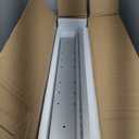 28x20 Inch Matte Silver Medicine Cabinet with Mirror for Bathroom, Aluminum Medicine Cabinet with Frosted Finish, Recessed or Wall Mount Medicine Chest, Modern Sleek Design, Fully Assembled