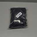 Fluffy Long Faux Fur Throw Blankets for Couch Black Calming Pet Blanket for Small Dogs Puppy Warm Sofa Bed Winter Covers(Black,XS-28x20in)