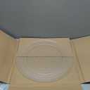 16" Microwave Glass Turntable Plate, 16" / 40.6cm Microwave Tray Replacement Glass Plate, Glass Tray Replacement for LG, GE, Magic Chef, Hotpoint, Panasonic, Kenmore, etc