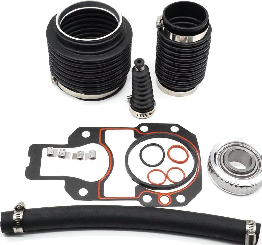 803099T1 Transom Seal Bellows Kit for MerCruiser Alpha One Gen 2 1991 and up Stern Drive Maintenance Kit 30-803099T1