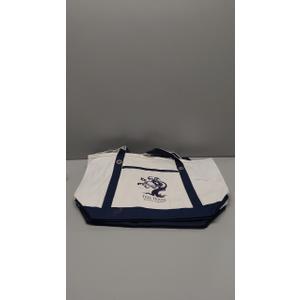 Medium Canvas Tote Bag Heavy Duty Roomy Grocery Shopping Carry Beach Boat Bag Handbag-Beige pack of 2