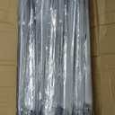 60 Pack Clear Wedding Umbrellas Bulk Transparent Auto Open Stick Umbrellas Windproof Waterproof Large Canopy Umbrella with White European J Hook Handle for Wedding Bride Groom Photography Golf Outdoor