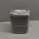 Under Bed Storage Bins - Pack Of 4 Under The Bed Storage Containers For Clothes, Blankets, Winter Clothing, & Shoes - Underbed Storage Containers With Handles, Dual Zippers, & Clear Top (Gray)