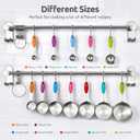 U-Taste 12 Piece Measuring Cups and Spoons Set in 18/8 Stainless Steel : 7 Measuring Cups & 5 Measuring Spoons