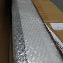 Aluminum Flood Protection Barrier for 32" 36'' 42'' 72'' Doors, Quick Detachable Reusable Flood Control Baffle - Front Door/Basement Entrance/Backyard Flooding Water Barriers (for 34" - 36" Door)