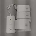 EZVALO 6 Pack Motion Sensor Night Lights with Charging Station, Sync LED Stair Lights Indoor, 1500mAh Rechargeable, Magnetic & Dimmable, 3000K Soft White, Portable Nightlight for Hallway, Stairs