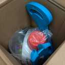 Fisher-Price Baby & Toddler Toy Corn Popper Blue Push-Along with Ball-Popping Action for Infants Ages 1+ Years, 2-Piece Assembly