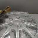 Universal Set of 4 Wheel Cover ABS Wheel Skins Set 16" Silver Hub Caps Full Heat & Impact Resistant Grade