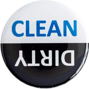 5 x Dishwasher Magnet Unwashed or Clean Premium Made in USA Flip Magnet Dish Washer Chores Ends Common Problems Save Time Waterproof and Durable Non Scratch Two Easy to See