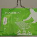 Fish Grilling Basket, Folding Portable Stainless Steel BBQ Grill Basket for Fish Vegetables Shrimp with Removable Handle, Come with Basting Brush and Storage Bag