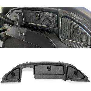 Kojem Dash Cover Compatible with 2008.5-Up Club Car Precedent Tempo Onward Golf Cart Carbon Fiber Three Door Dashboard Cover Dash Cap