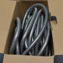 BIONIC STEEL 100 Ft Metal Garden Hose with Sprayer Nozzle, Non Kinking Designed Stainless Steel Heavy Duty Water Hose 100 Ft x 5/8 in. Flexible NON Expandable for Uninterrupted Water Flow, 500 PSI
