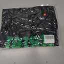 St Patricks Day Sweatshirt Women Shamrock Sweater Notre Dame Shirts Clover Top Irish Gift Long Sleeve Pullover (Black, M)